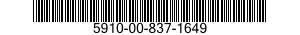 5910-00-837-1649 CAPACITOR,FIXED,ELECTROLYTIC 5910008371649 008371649