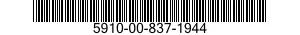 5910-00-837-1944  5910008371944 008371944
