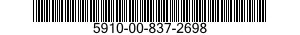 5910-00-837-2698 CAPACITOR,FIXED,ELECTROLYTIC 5910008372698 008372698