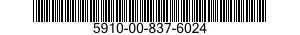 5910-00-837-6024  5910008376024 008376024