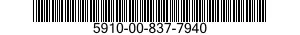 5910-00-837-7940  5910008377940 008377940