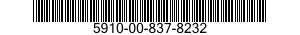 5910-00-837-8232  5910008378232 008378232