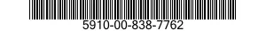 5910-00-838-7762  5910008387762 008387762