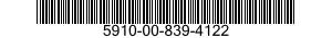 5910-00-839-4122  5910008394122 008394122