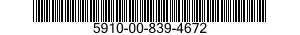 5910-00-839-4672 CAPACITOR,VARIABLE,CERAMICDIELE 5910008394672 008394672