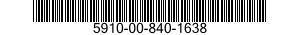 5910-00-840-1638  5910008401638 008401638