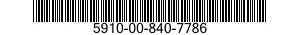 5910-00-840-7786  5910008407786 008407786