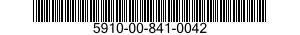 5910-00-841-0042  5910008410042 008410042