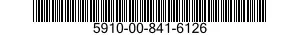 5910-00-841-6126  5910008416126 008416126