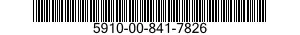 5910-00-841-7826  5910008417826 008417826
