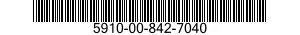 5910-00-842-7040  5910008427040 008427040