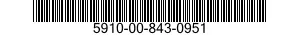 5910-00-843-0951 CAPACITOR,VARIABLE,CERAMIC DIELE 5910008430951 008430951