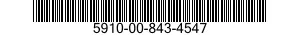 5910-00-843-4547 CAPACITOR,FIXED,CERAMIC DIELECTR 5910008434547 008434547