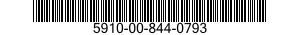 5910-00-844-0793  5910008440793 008440793