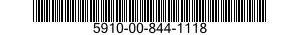 5910-00-844-1118  5910008441118 008441118