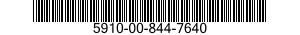 5910-00-844-7640  5910008447640 008447640