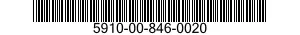5910-00-846-0020  5910008460020 008460020