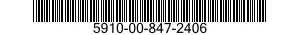 5910-00-847-2406  5910008472406 008472406