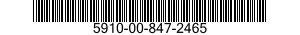 5910-00-847-2465  5910008472465 008472465