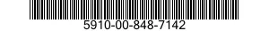 5910-00-848-7142  5910008487142 008487142