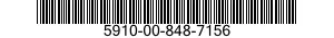 5910-00-848-7156  5910008487156 008487156