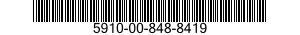 5910-00-848-8419 CAPACITOR,FIXED,ELECTROLYTIC 5910008488419 008488419