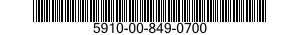 5910-00-849-0700 CAPACITOR,FIXED,ELECTROLYTIC 5910008490700 008490700