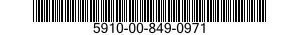 5910-00-849-0971  5910008490971 008490971