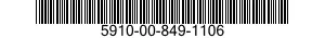 5910-00-849-1106  5910008491106 008491106
