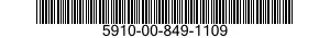 5910-00-849-1109  5910008491109 008491109