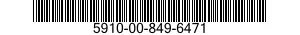 5910-00-849-6471 CAPACITOR,FIXED,ELECTROLYTIC 5910008496471 008496471
