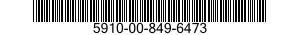 5910-00-849-6473 CAPACITOR,FIXED,ELECTROLYTIC 5910008496473 008496473