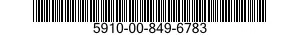 5910-00-849-6783  5910008496783 008496783
