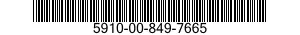 5910-00-849-7665  5910008497665 008497665
