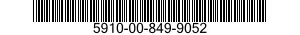 5910-00-849-9052  5910008499052 008499052