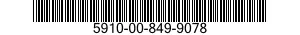 5910-00-849-9078  5910008499078 008499078