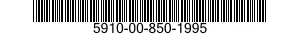 5910-00-850-1995 CAPACITOR,FIXED,PLASTIC DIELECTR 5910008501995 008501995