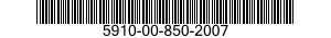5910-00-850-2007  5910008502007 008502007