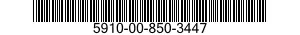 5910-00-850-3447  5910008503447 008503447
