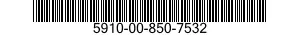 5910-00-850-7532  5910008507532 008507532