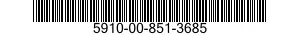 5910-00-851-3685  5910008513685 008513685
