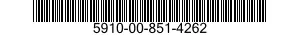 5910-00-851-4262  5910008514262 008514262