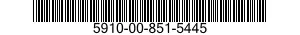 5910-00-851-5445  5910008515445 008515445