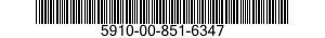 5910-00-851-6347  5910008516347 008516347
