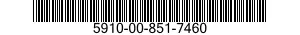 5910-00-851-7460  5910008517460 008517460
