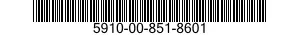 5910-00-851-8601  5910008518601 008518601