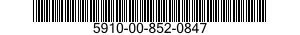 5910-00-852-0847  5910008520847 008520847