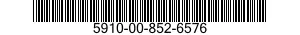 5910-00-852-6576  5910008526576 008526576