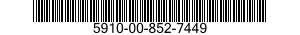 5910-00-852-7449  5910008527449 008527449