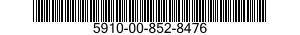 5910-00-852-8476  5910008528476 008528476